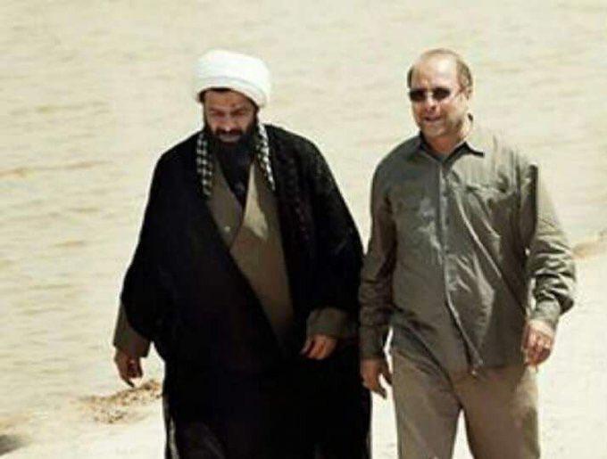 حسن کردمیهن از رهبران بالارفتن  از دیوار سفارت عربستان و محمد باقر قالیباف   