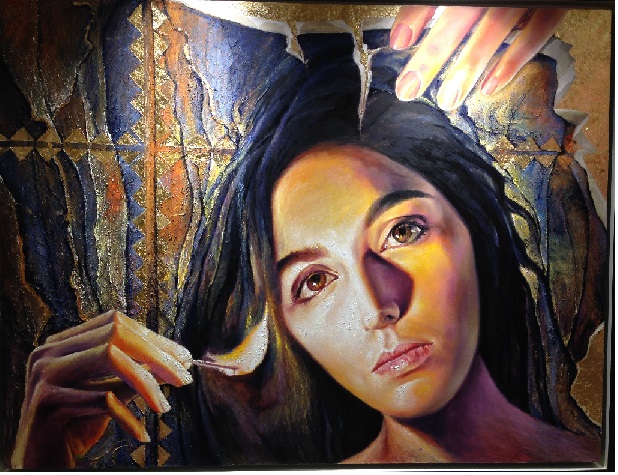 یکی از آثار زیبای ارایه شده در حراج اخیر آثار نقاشی تهران