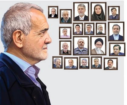 کابینه ایی با مارک مافیای قدرت بر پیشانی، پزشکیان استغفار کند یا ما