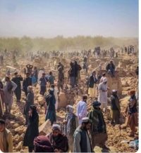ویرانه های زلزله هرات 