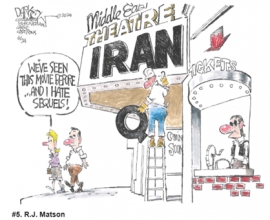 تاتر خاورمیانه، آیا  تکرار سناریوی عراق برای ایران نیز نوشته شده است