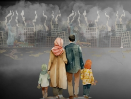 جنگی آغاز گردد، سیاستمداران سلاح، ثروتمندان مخارج و فقرا هم باید فرزندانشان را گسیل دارند. شوپنهاور