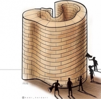 تو بدین جنگ، یکی لمحه ی صلحی ندادی هرگز